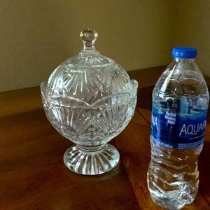 Crystal candy dish
